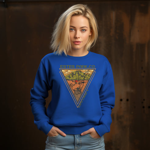 National Park Sweatshirt-Estes Park Colorado